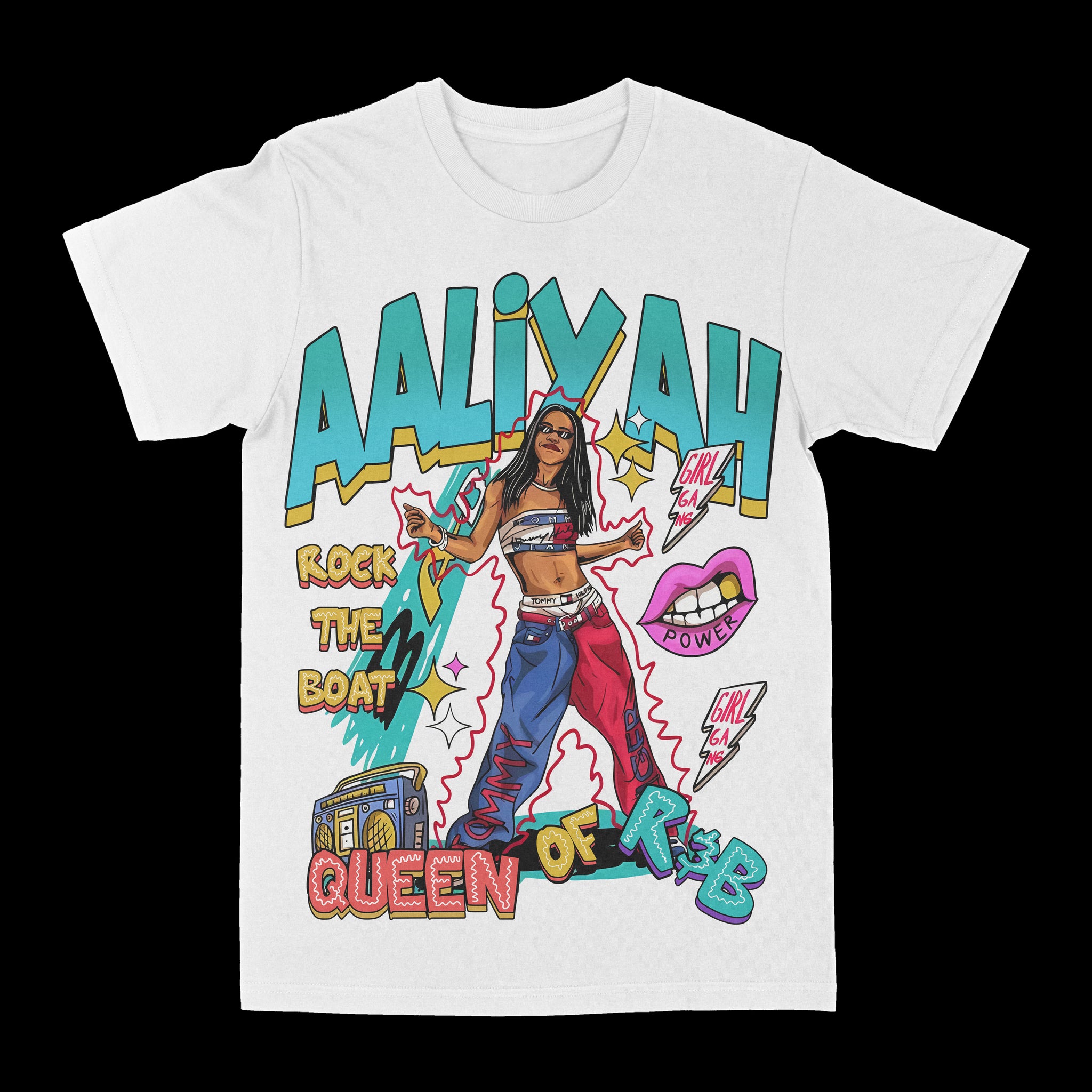 Aaliyah "Rock The Boat" Graphic Tee