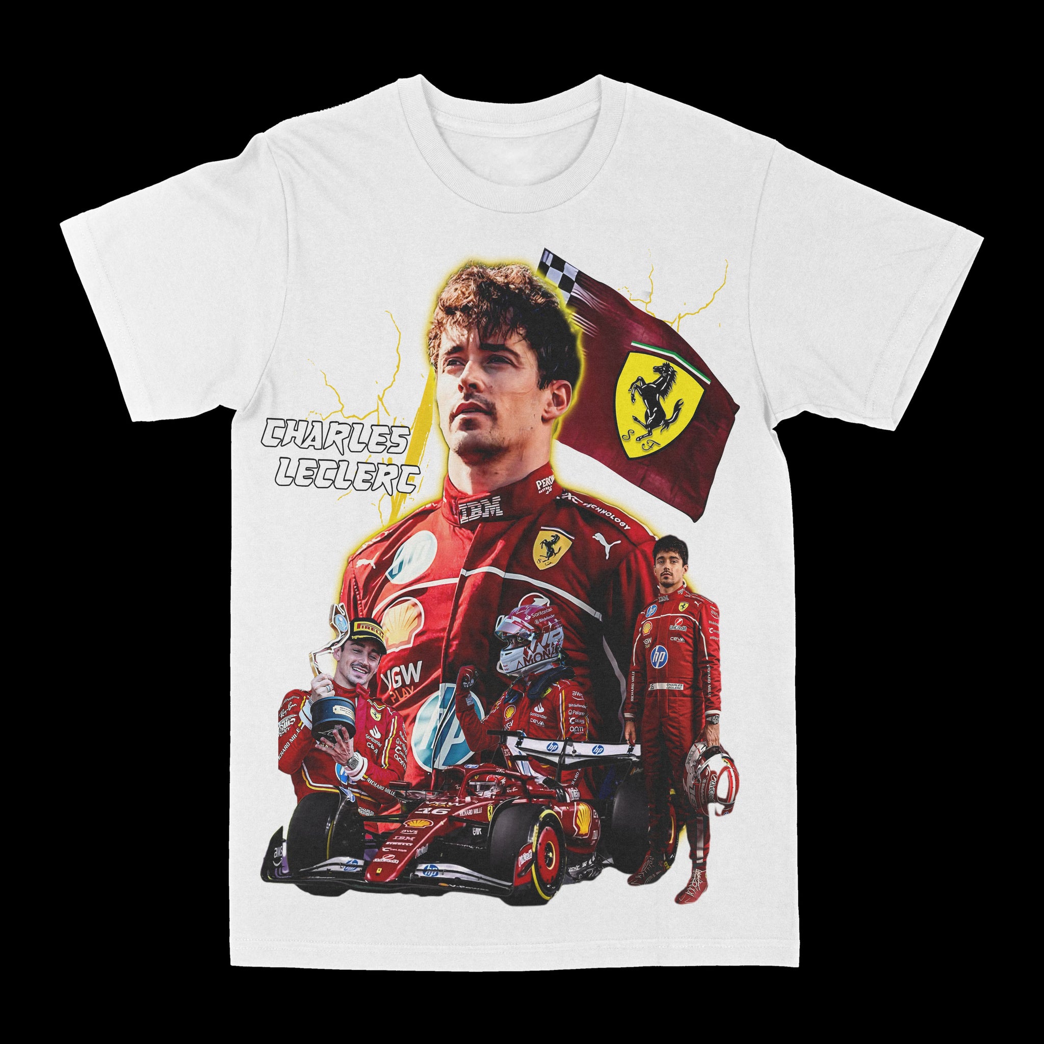 Charles Leclerc "Ferrari" Graphic Tee