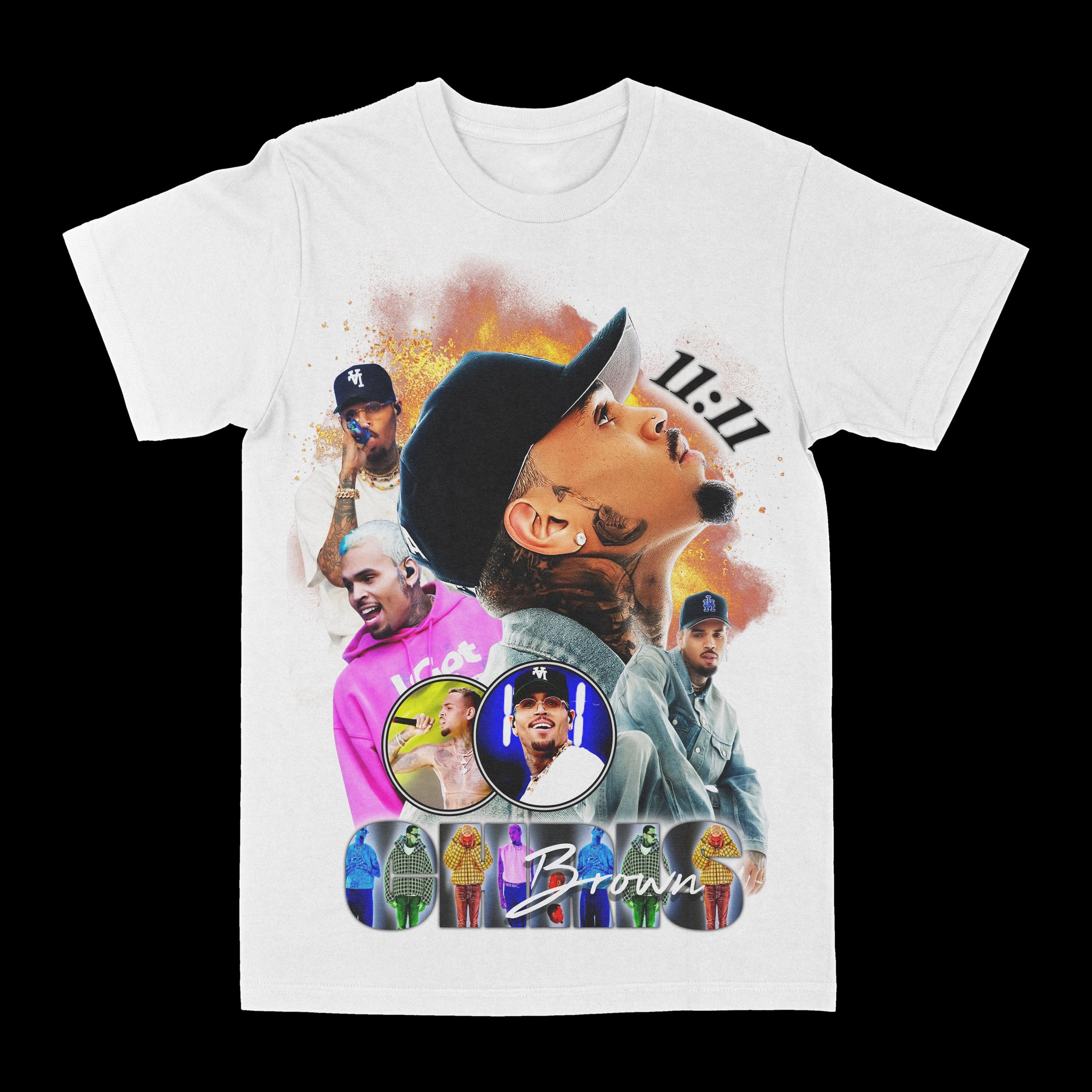 Chris Brown "11:11" Graphic Tee