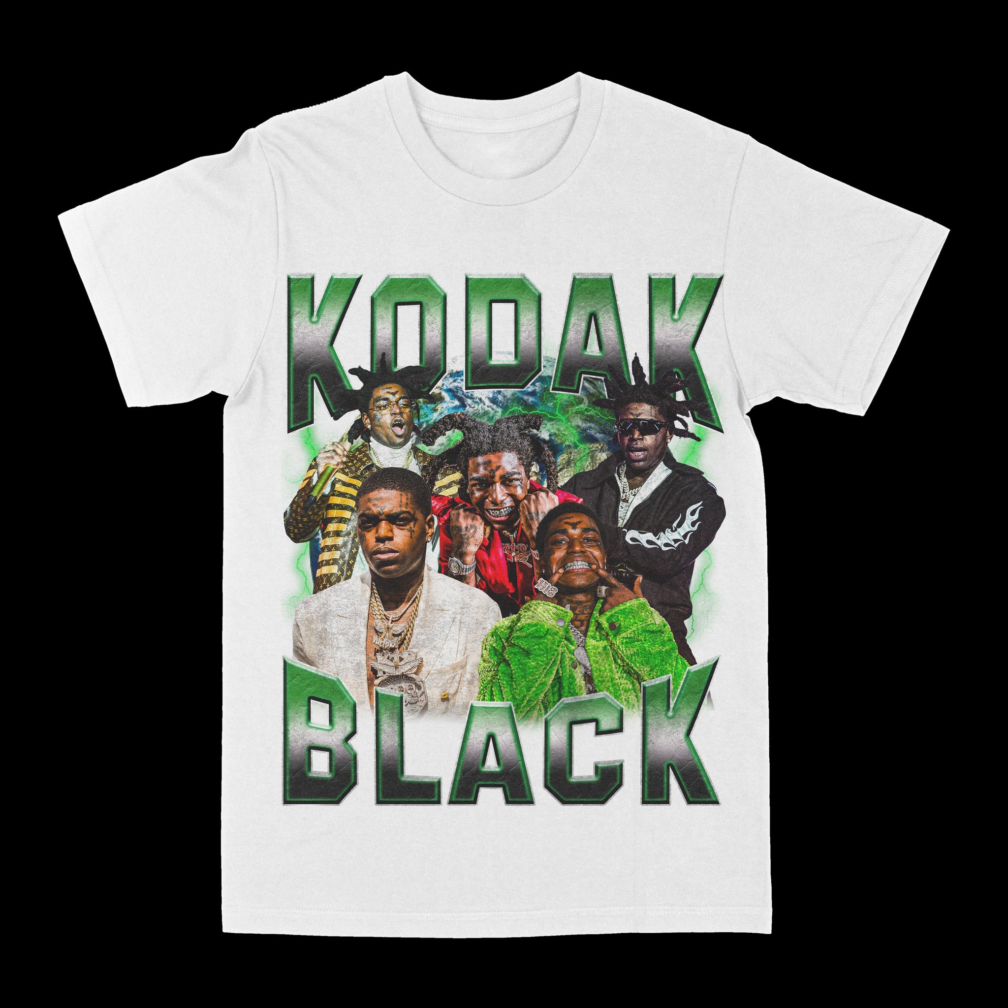 Kodak Black Green Graphic Tee