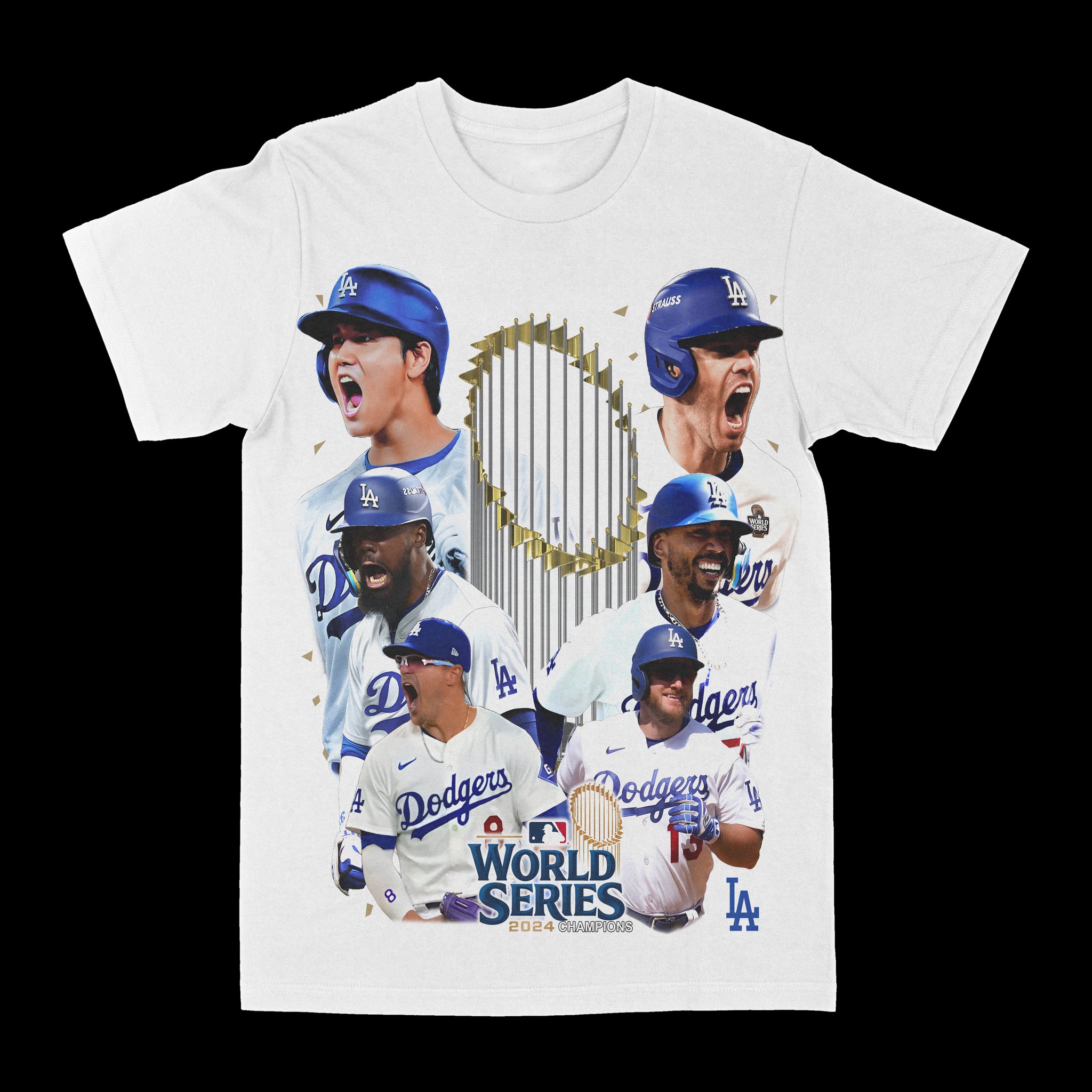 LA Dodgers World Series Champions 2024 Graphic Tee