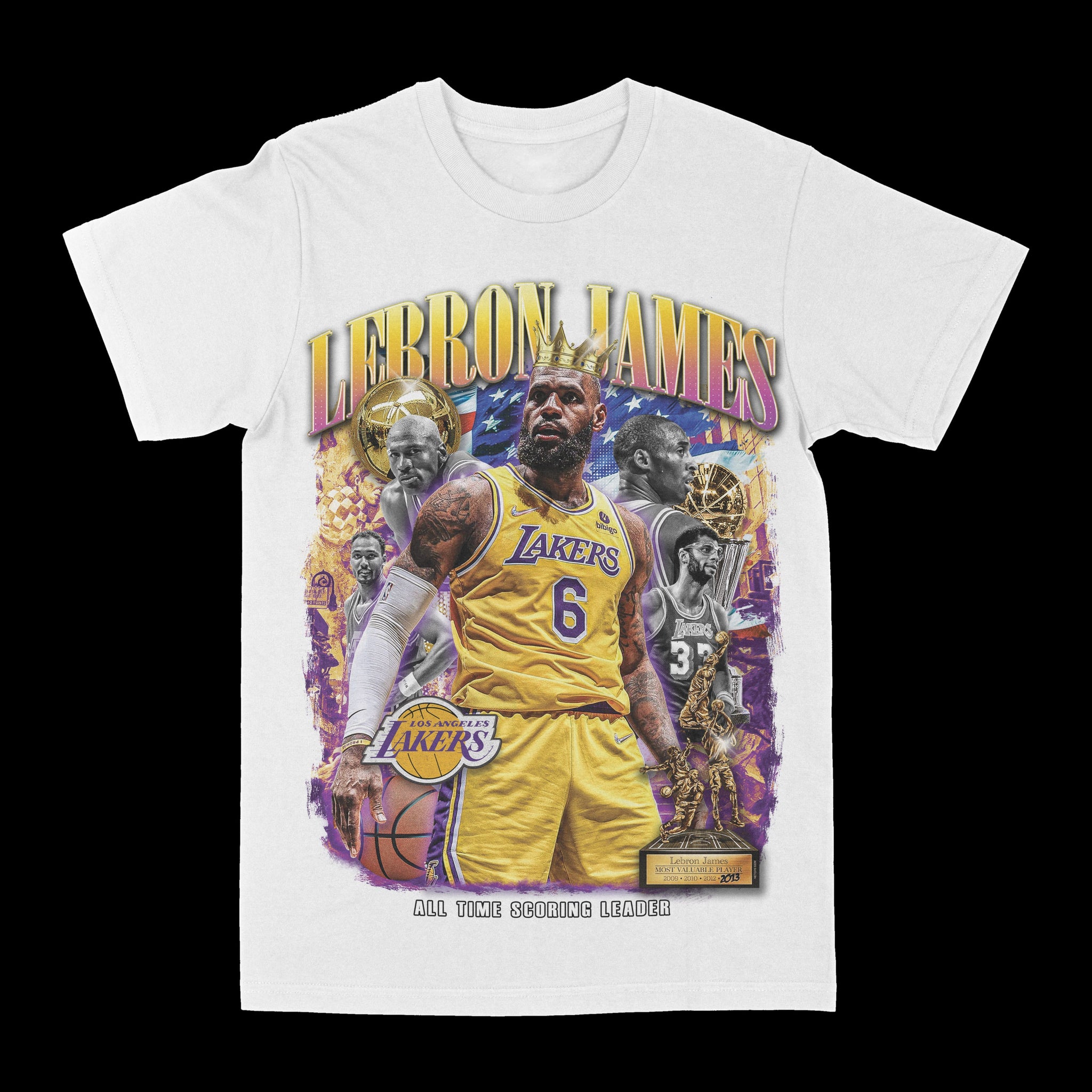 Lebron James All Time Leading Scorer Graphic Tee