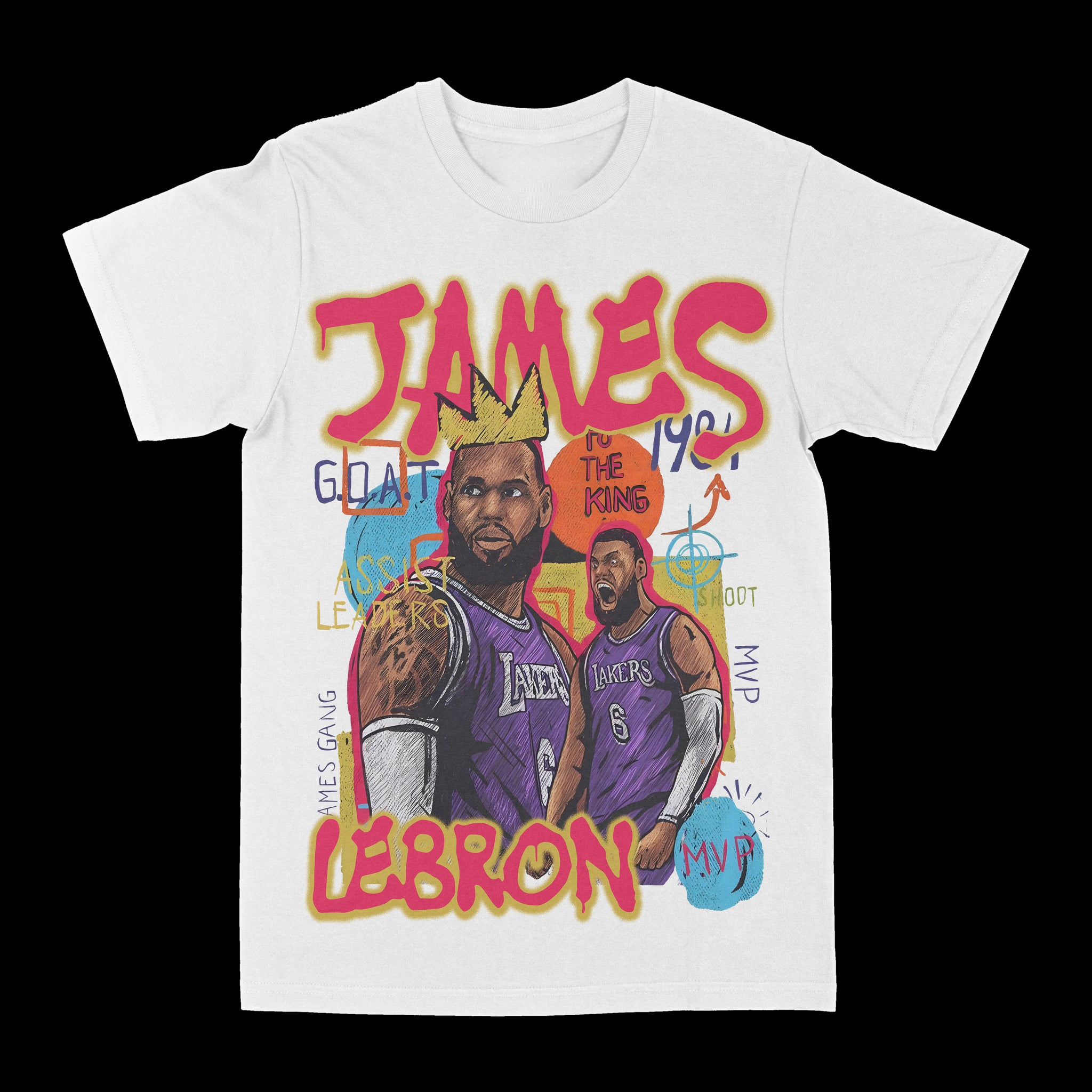 Lebron James "MVP" Graphic Tee