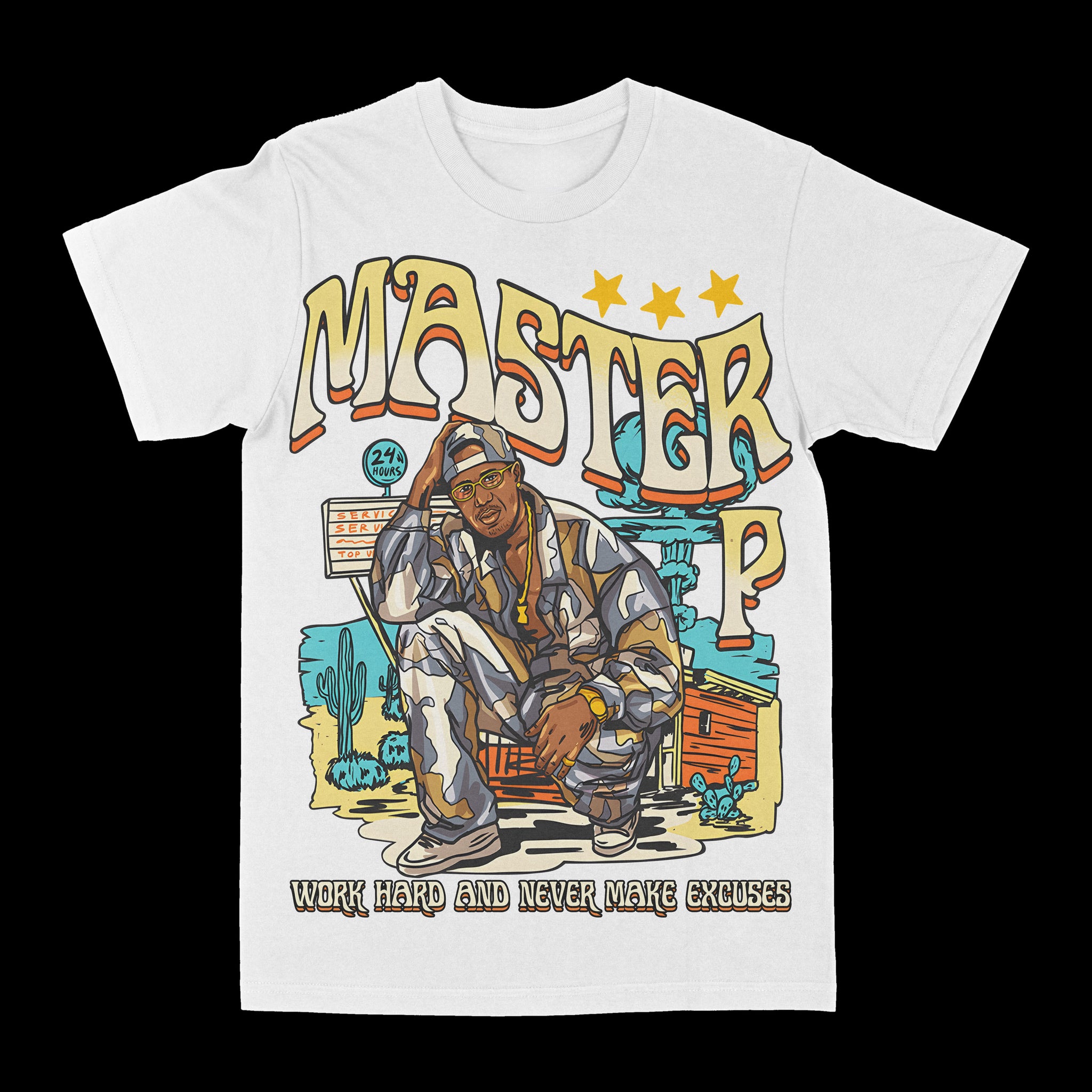 Master P "No Excuses" Graphic Tee