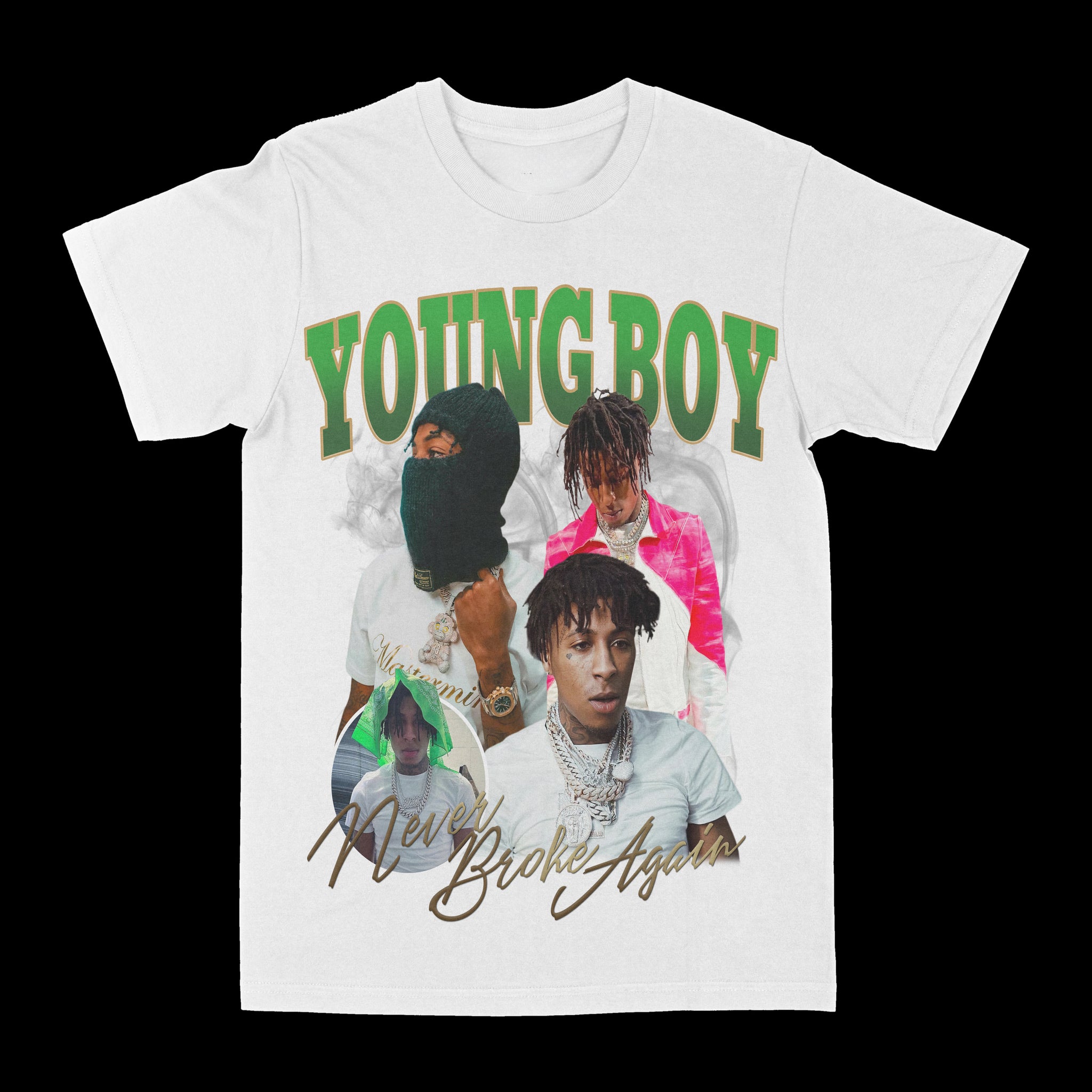 NBA Youngboy "Masked Up" Graphic Tee