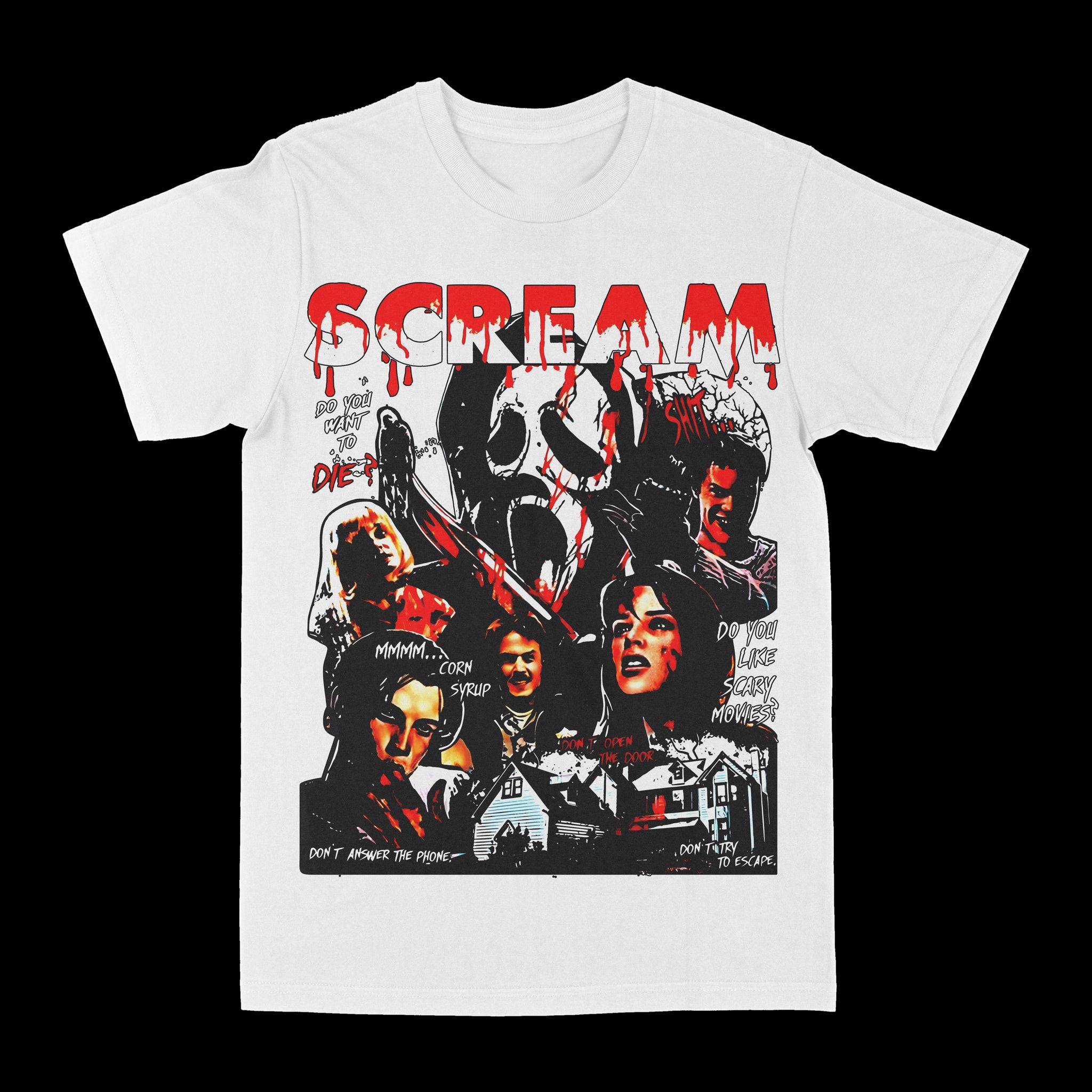 Scream Horror Graphic Tee