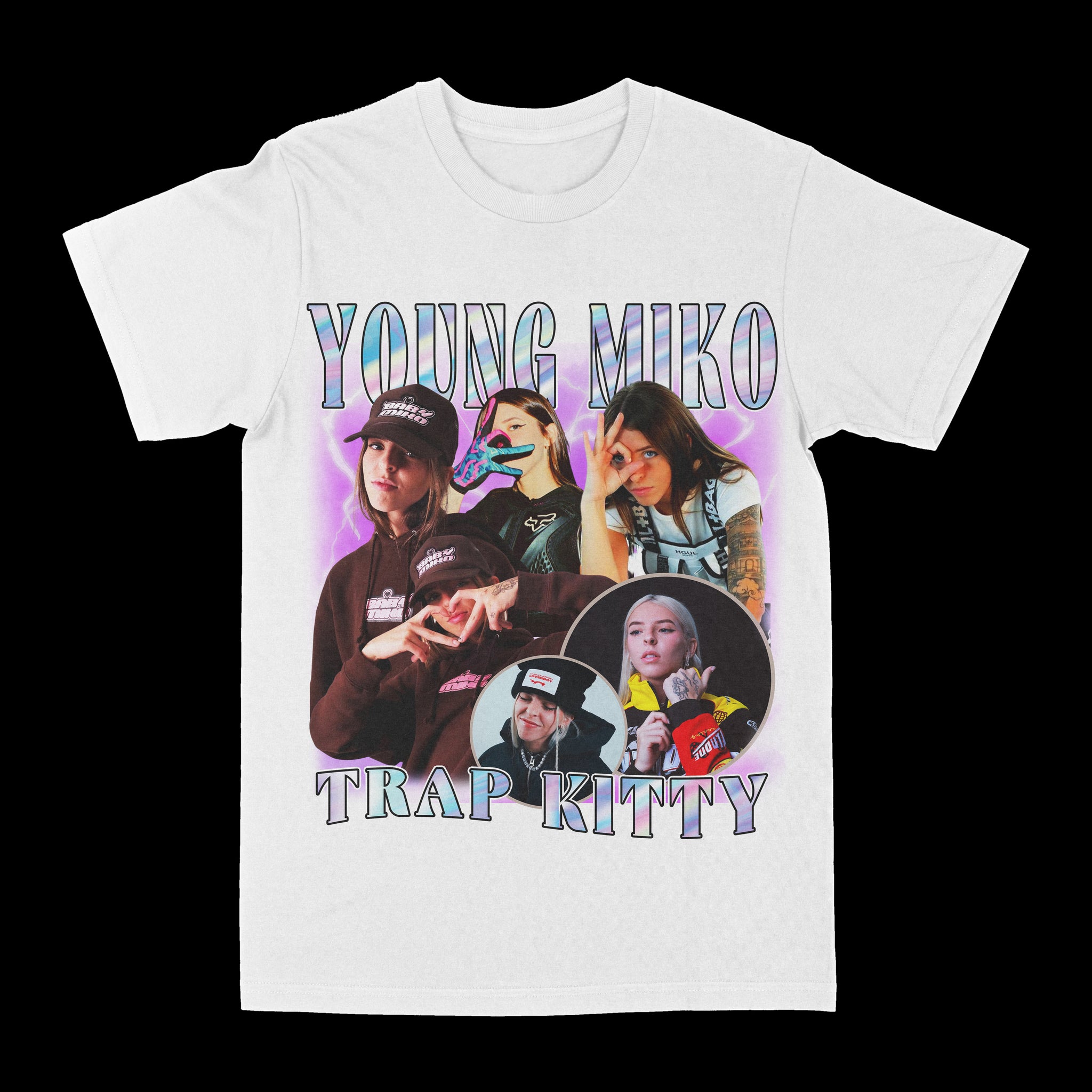 Young Miko "Trap Kitty" Graphic Tee