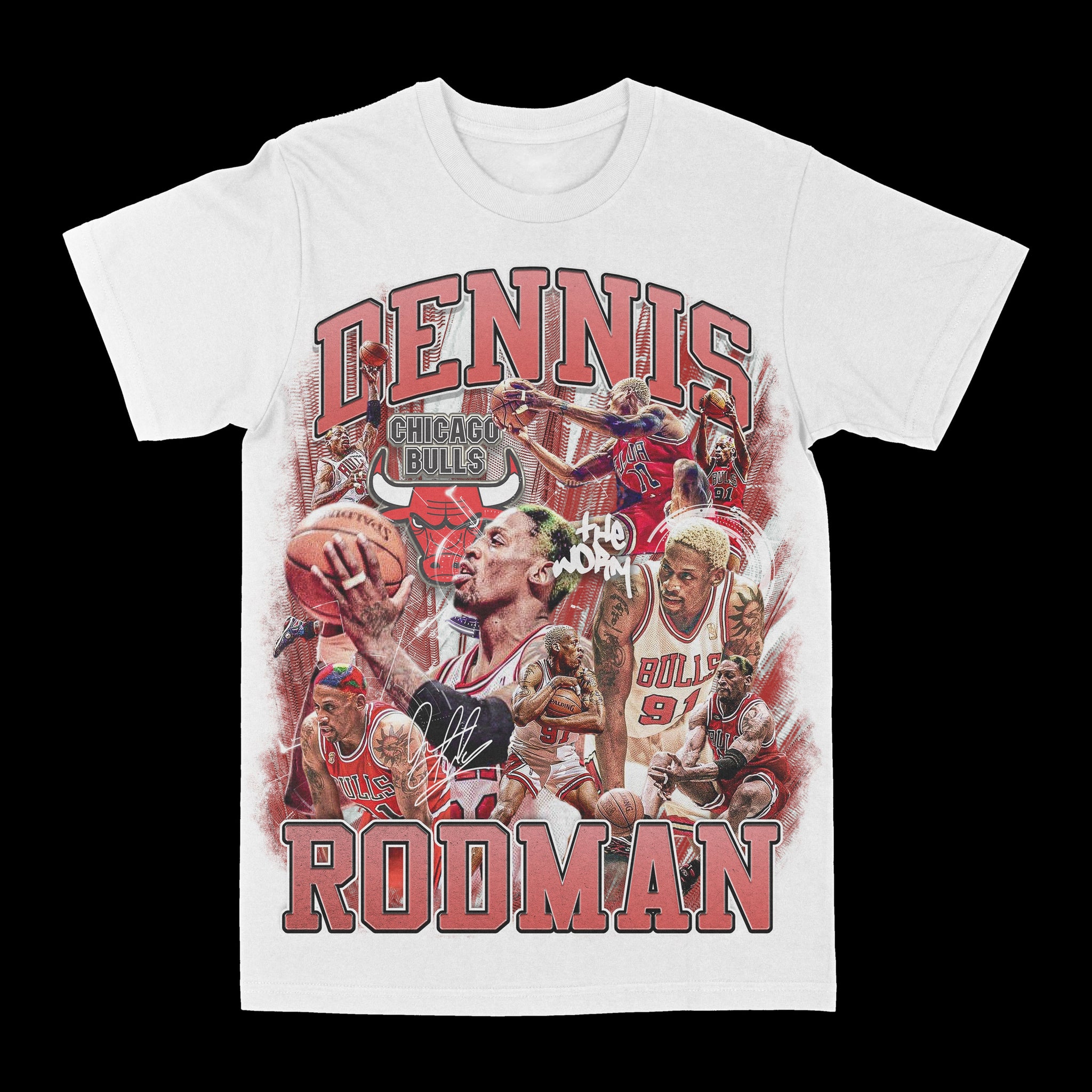 Dennis Rodman The Worm Graphic Tee